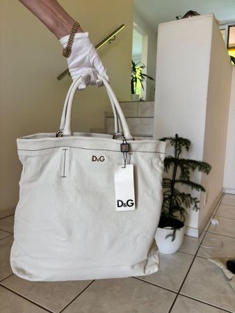 Original D&G Dolce & Gabbana Tasche, ganz neue, weiss