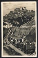 AK Rigi-Kulm, Bergbahn, 1934