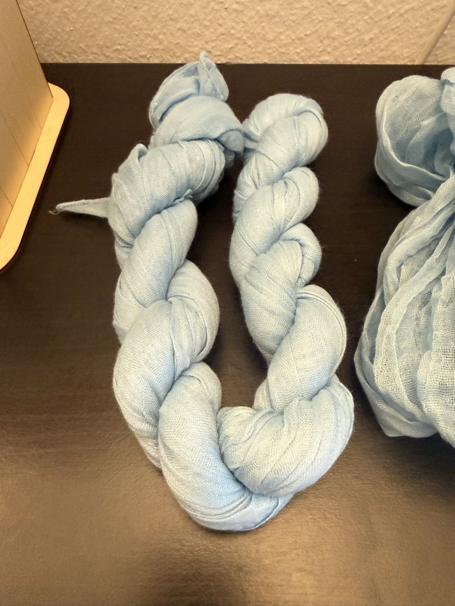 Tessuti: 20x Tülltücher dusty blue – Nuovo (secondo la descrizione) da Horgen venduto da smaally 2
