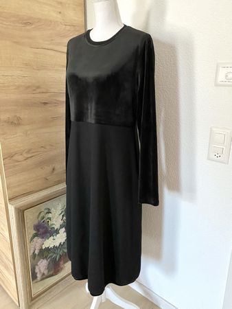 Schwarzes Jersey Kleid von NILE, Gr. XL. Neu.