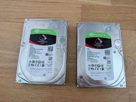 2x 8TB Seagate IronWolf NAS Festplatte (3.5", SATA)