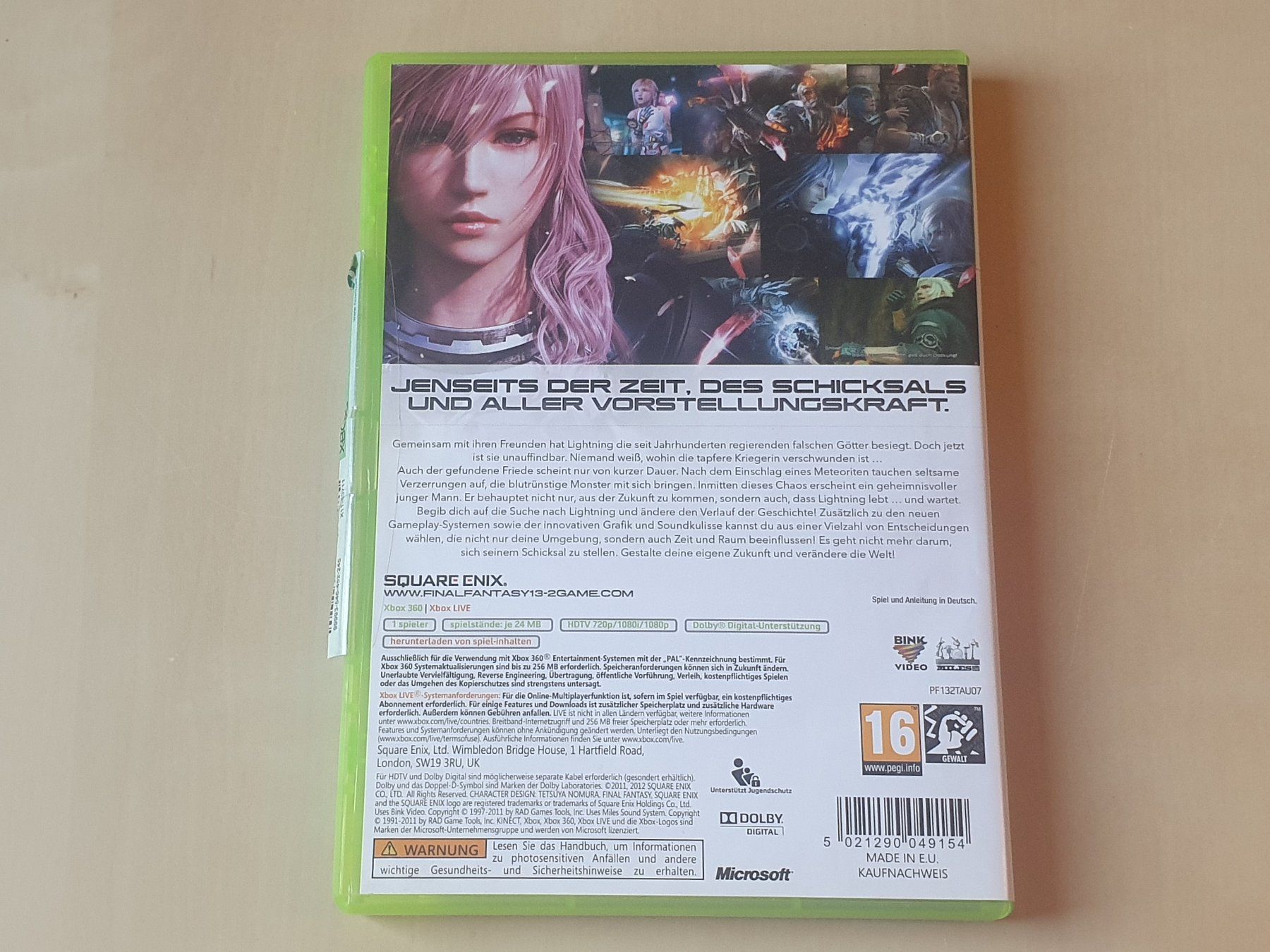 Microsoft Giochi: Final Fantasy XIII-2 – Usato da Stansstad venduto da collectorsshop 1