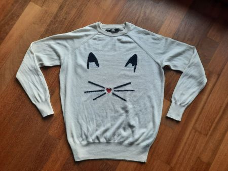 KARL LAGERFELD 30% Merino  Damen Pullover S