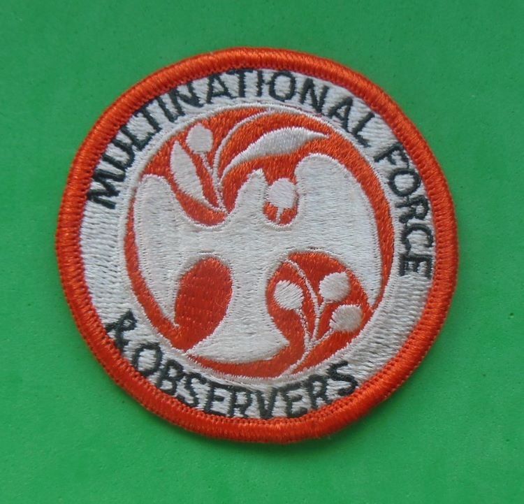Placchette & Badge: MULTINATIONAL FORCE & OBSERVERS – Usato da Zwillikon venduto da Boban69