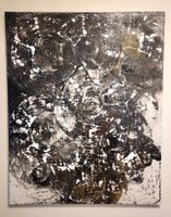 CC ART, CH Künstlerin, Acrylgemälde 80x100cm, auf Leinwand!