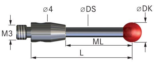 Altro per industria metallurgica: Messspitze Rubin 2mm M3 – Usato da Oekingen venduto da eagle89 1