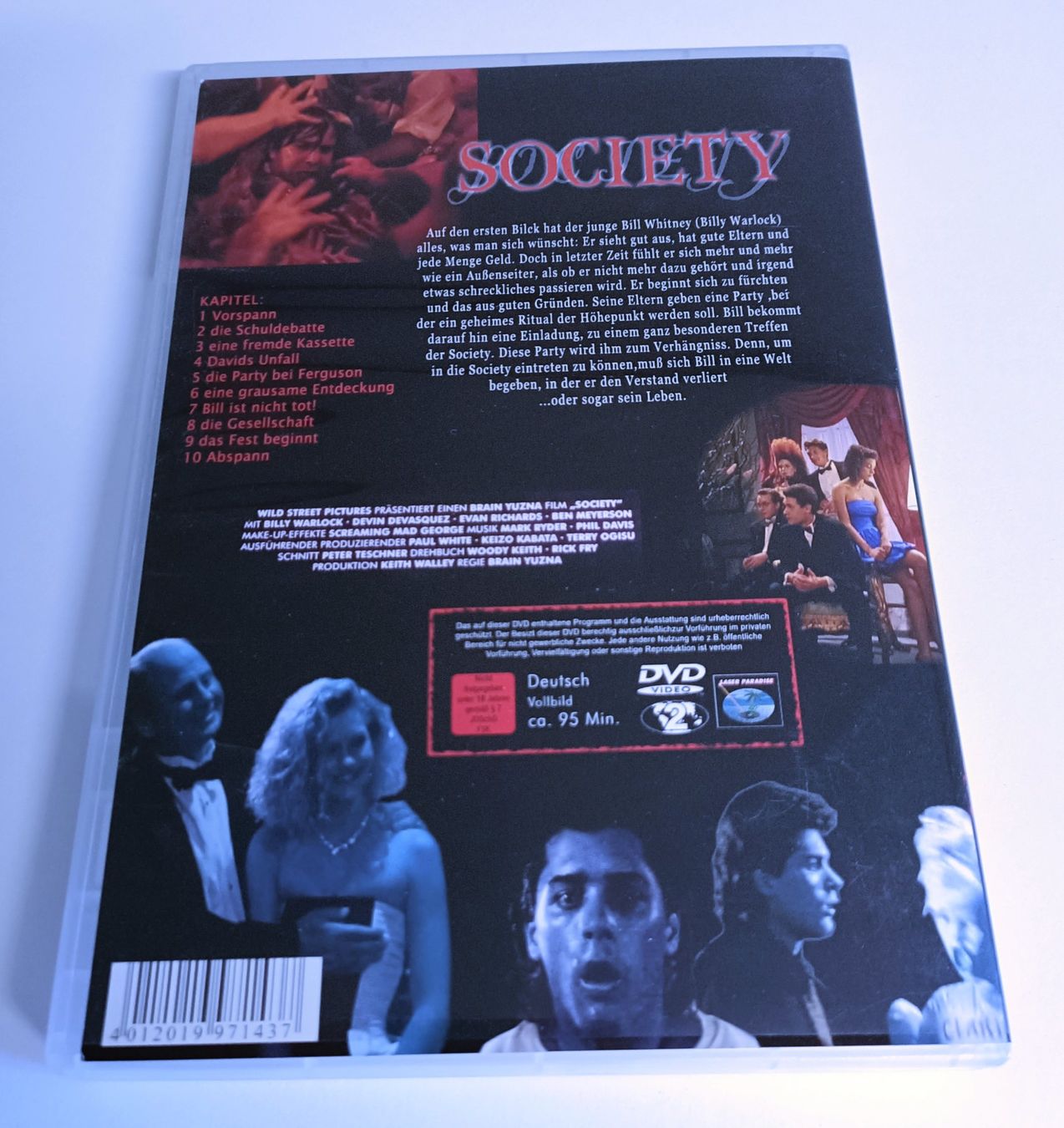 Tutti i DVDs: Society - Horror - FSK 18 – Usato da Köniz venduto da Movieportal007 1