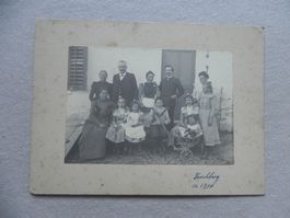 Photographie Kirchberg ZH Familie 1900