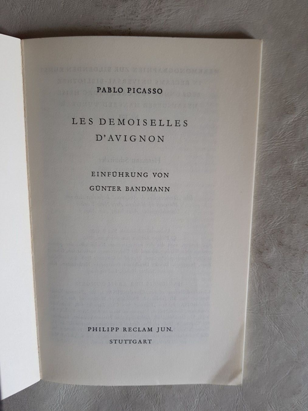 Libri: 2 Reclam Büchlein PICASSO 1956 – Usato da Walterswil BE venduto da Lonitti 7