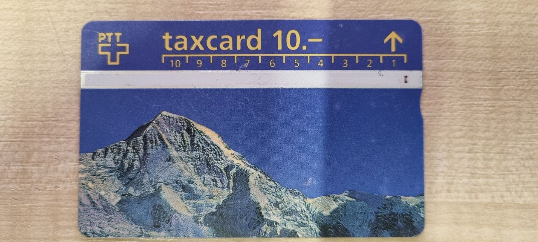 Schede telefoniche: P-Taxcard Panorama Eiger-Mönch-Jungfrau – Usato da Tenniken venduto da sina8680 2
