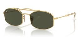 Ray-Ban Sonnenbrille Gold Unisex Neu & OVP Gr 54