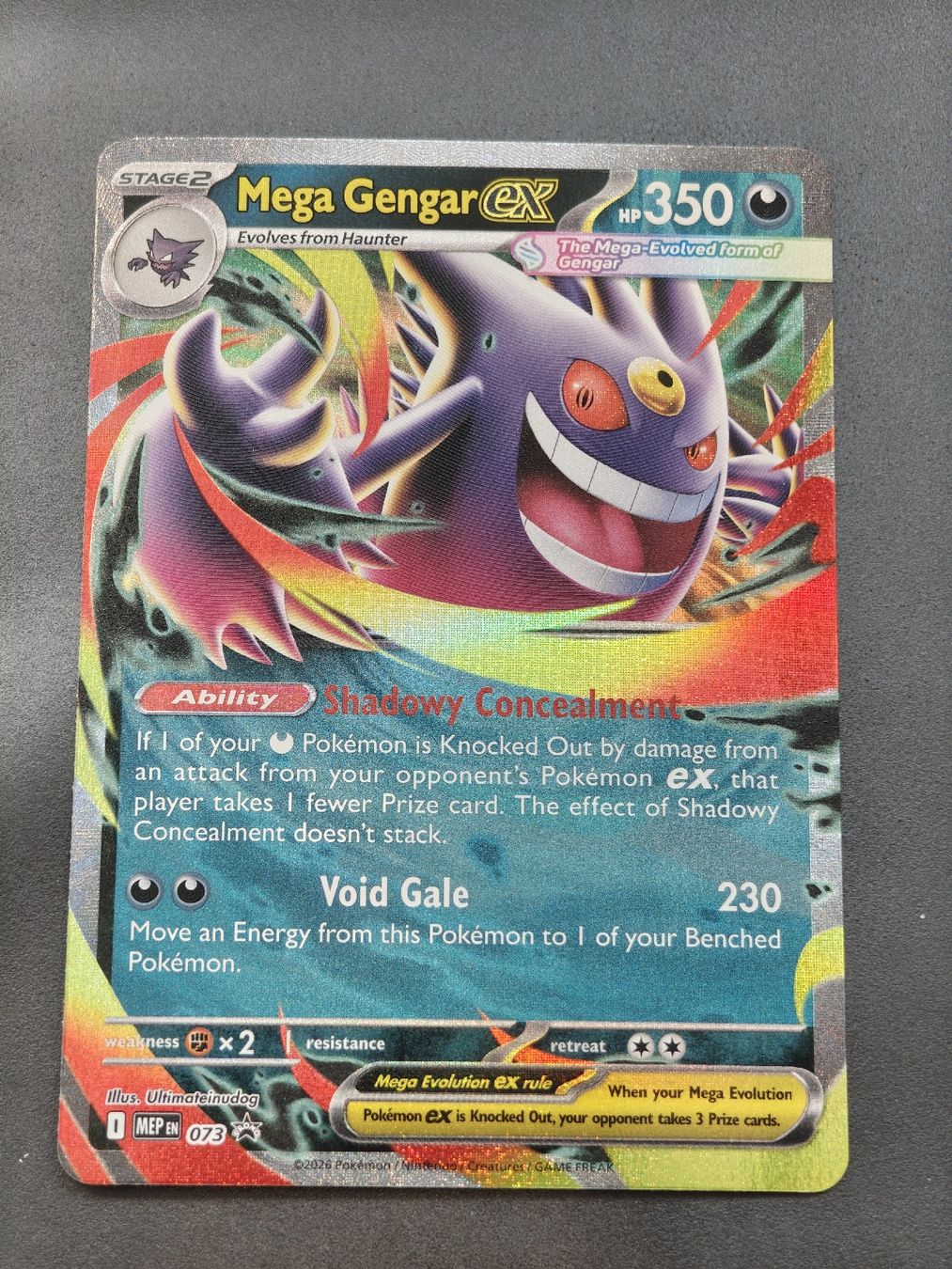Pokémon Sammelbilder & Trading cards: Mega Gengar ex 073 Promo EN – Neu (gemäss Beschreibung) aus Therwil von Cordachu_Trade