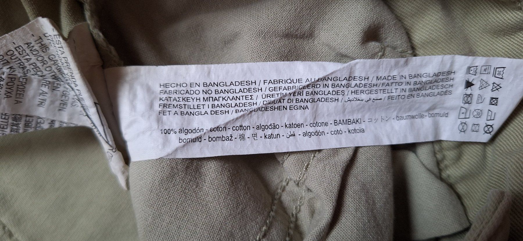 Stradivarius Pantaloni: Stradivarius, pantalon cargo – Nuovo (secondo la descrizione) da Lussery-Villars venduto da pousinete02 3