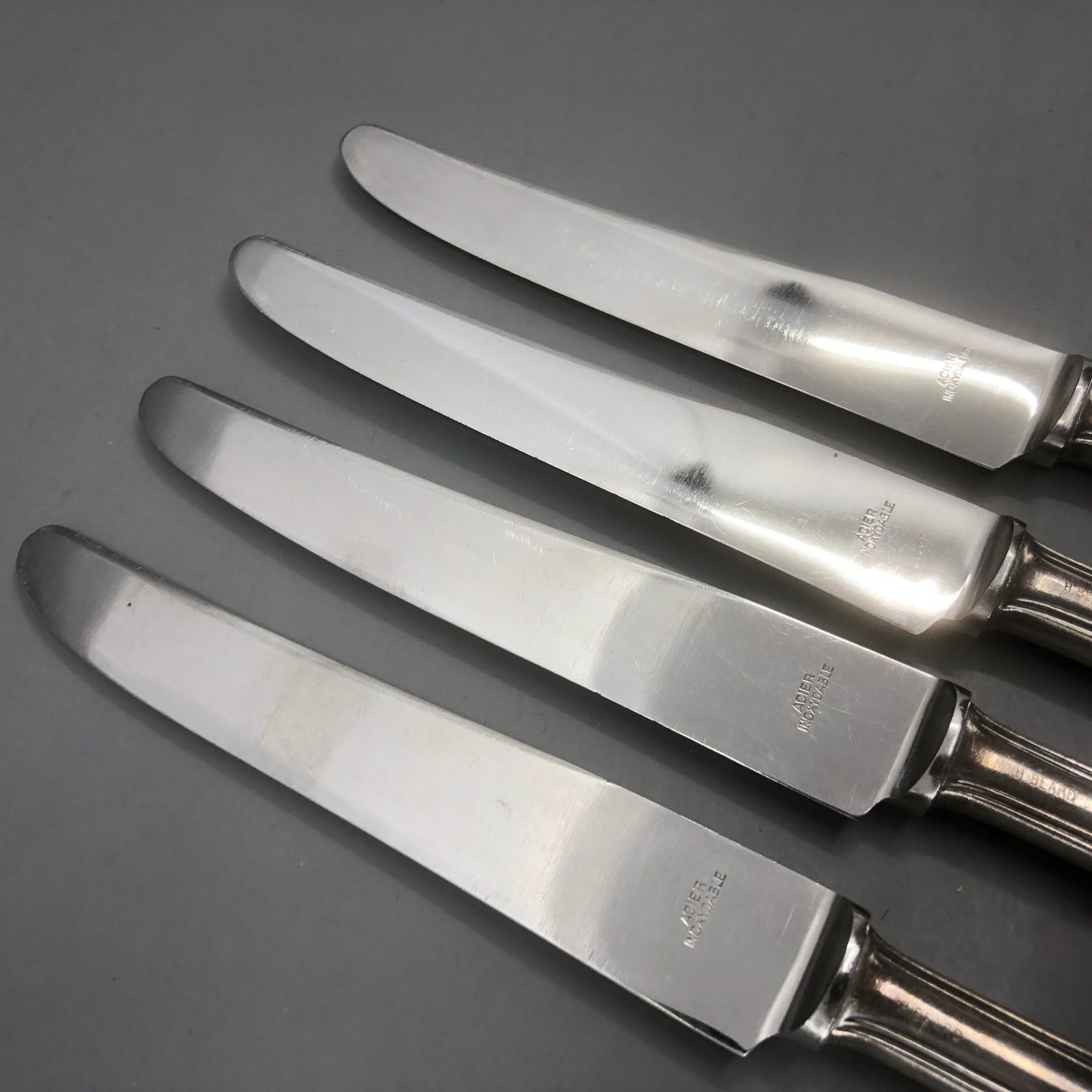Couverts: 4 Messer versilbert – D'occasion à Basel par Tiabeanie 5