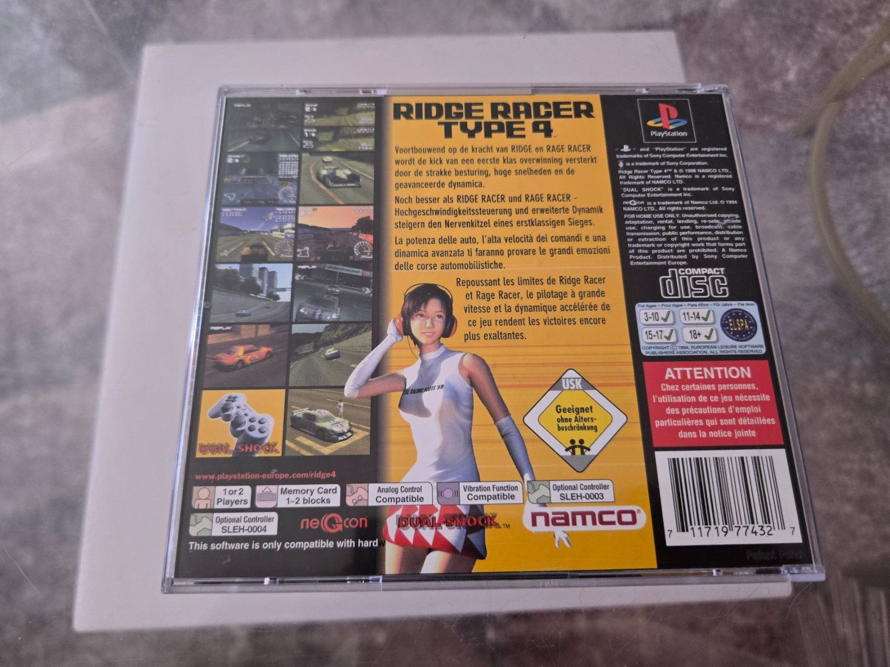 Giochi: Ridge Racer Type 4 PS1 – Usato da Bussigny venduto da Kfdlt 1