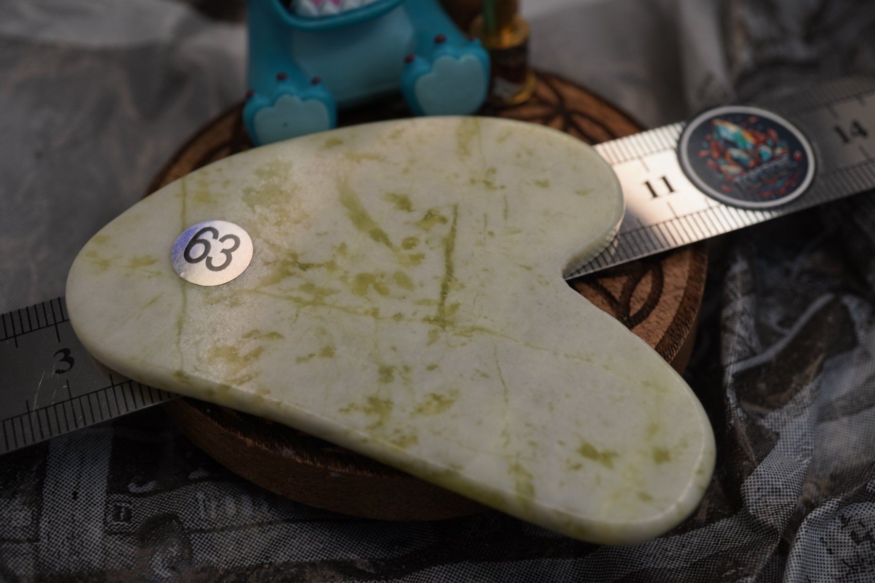 Minéraux & Lithothérapie: Gua Sha Massage-Stein    Jade     ab 1.- – Neuf avec emballage d'origine à Eschenbach SG par topstone 4