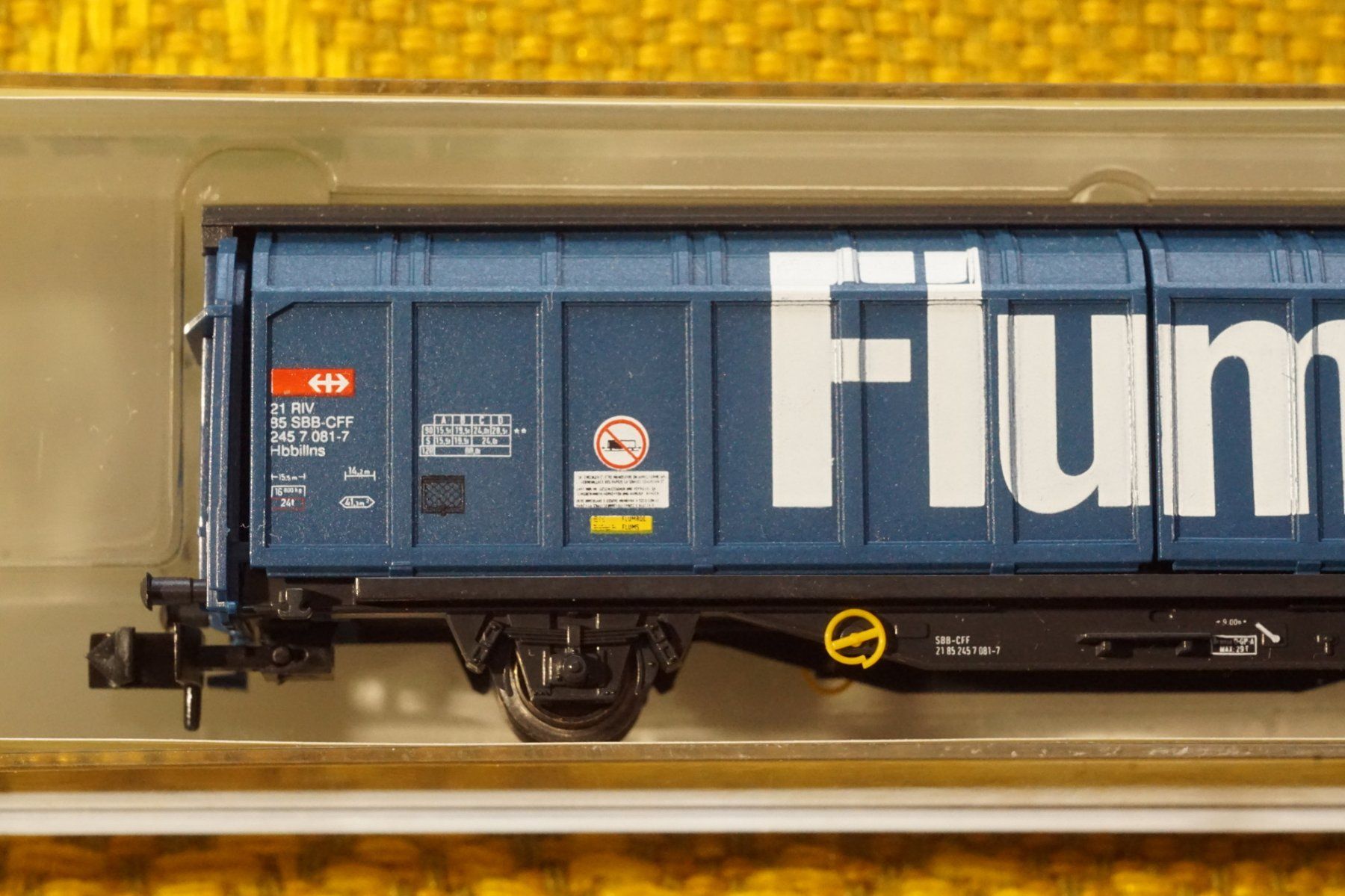 Trix Modellini di ferrovie: Gepäckwagen Flumroc SBB-CFF Spur N – Usato da Gränichen venduto da iknow 3