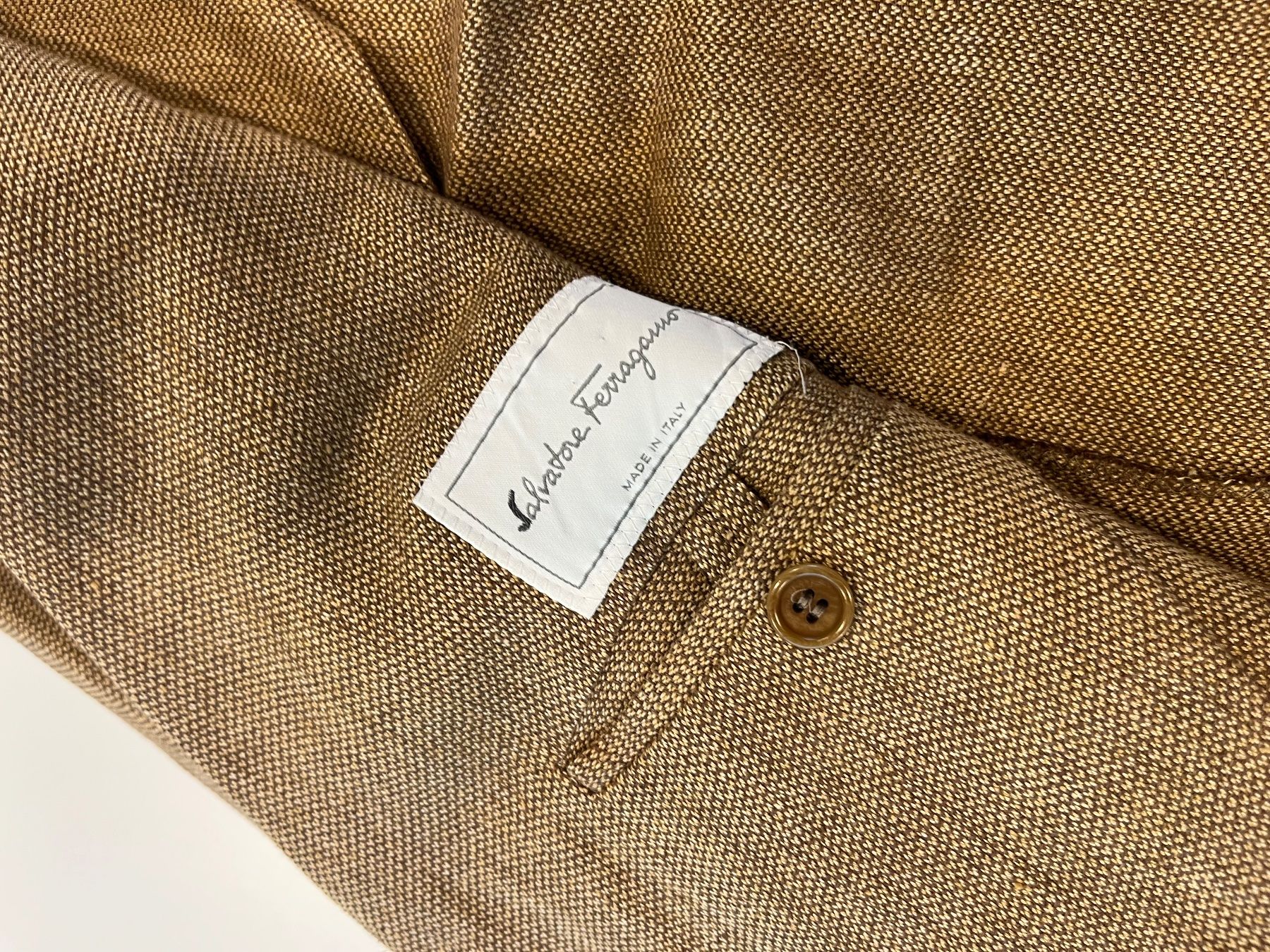 Salvatore Ferragamo Giacche: Blazer Salvatore Ferragamo - 100% lin – Usato da Givrins venduto da Nicolux01 3