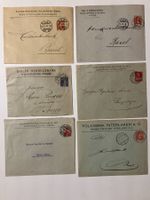 Ganzsache / private Briefumschläge, 27 vers. Belege