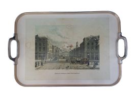 Vintage Servierplatte London Regent Street