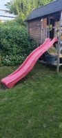 Rutschbahn rot - Ideal für den Sommer im Garten!