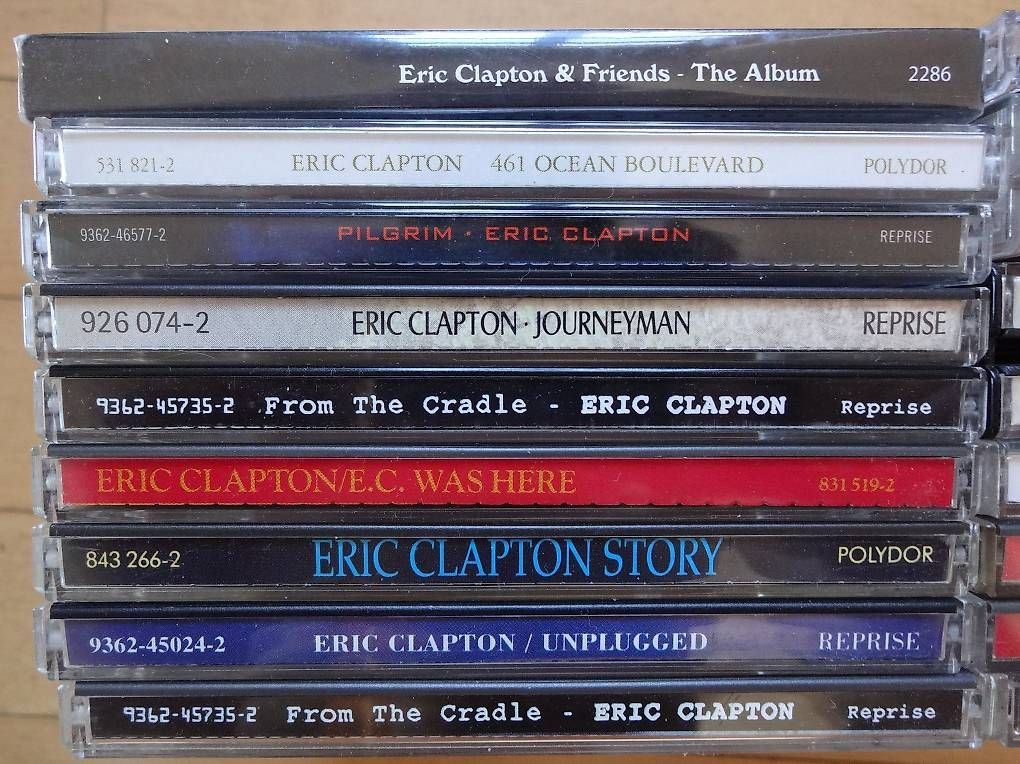 CD: Eric Clapton: 17 CD-Alben – Usato da Olten venduto da J.Gr 1