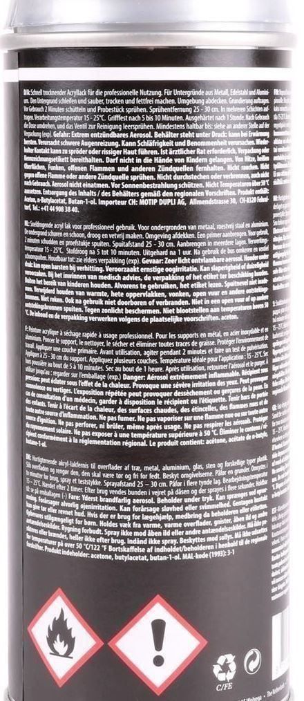 Colori: Farbspray MPL silber 400ML Express – Nuovo e nell'imballaggio originale da St. Gallen venduto da schnaeppchen-preise 3