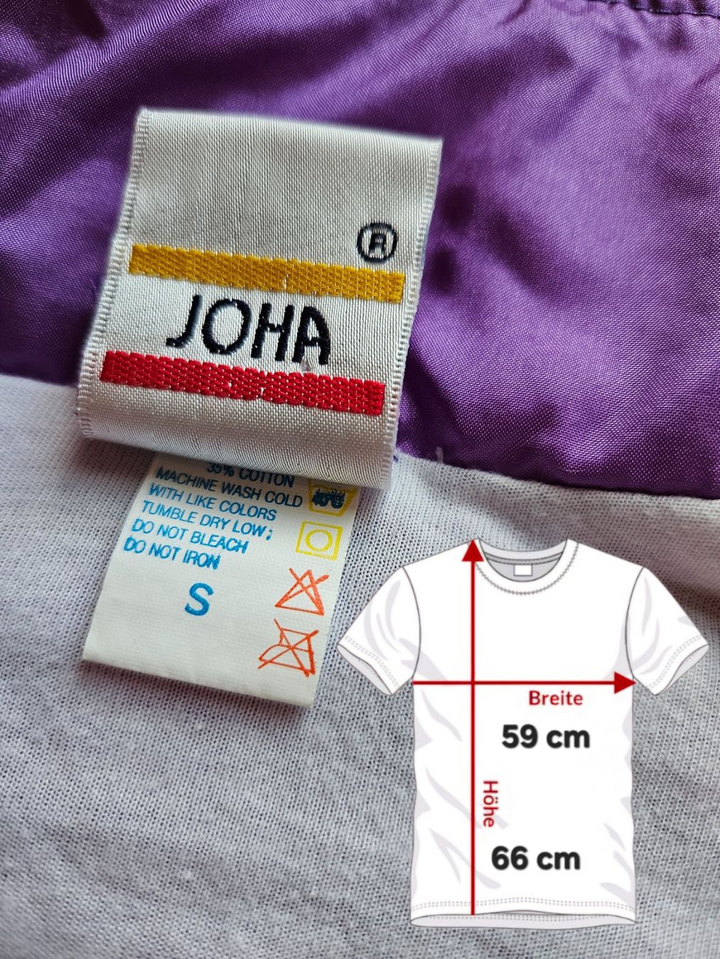 Joha Giacche: Jacke Joha Grösse S retro vintage – Usato da Hägglingen venduto da United-Village-Trade 6