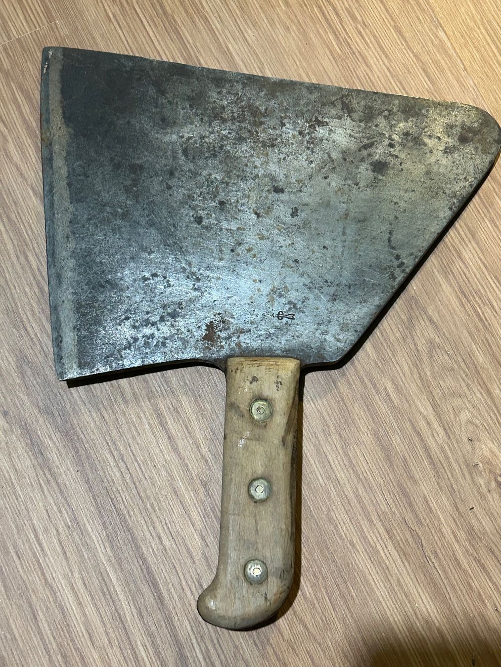 Coltelli da cucina: Fleischbeil mit Holzgriff Beil Metzgerbeil – Usato da Hofstetten SO venduto da toy_t8bb 4