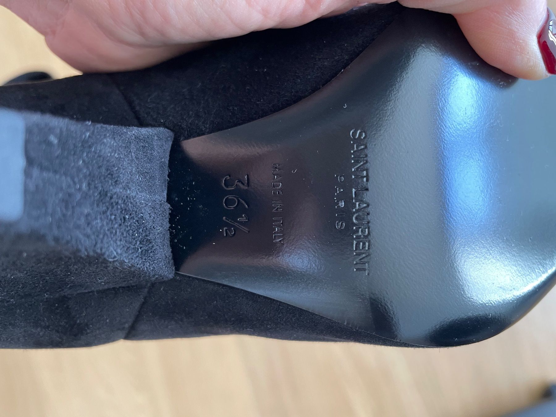 Saint Laurent Scarpe da donna: Boots Saint Laurent neuves Taille 36,5 – Nuovo e nell'imballaggio originale da Baar venduto da kclausse 5