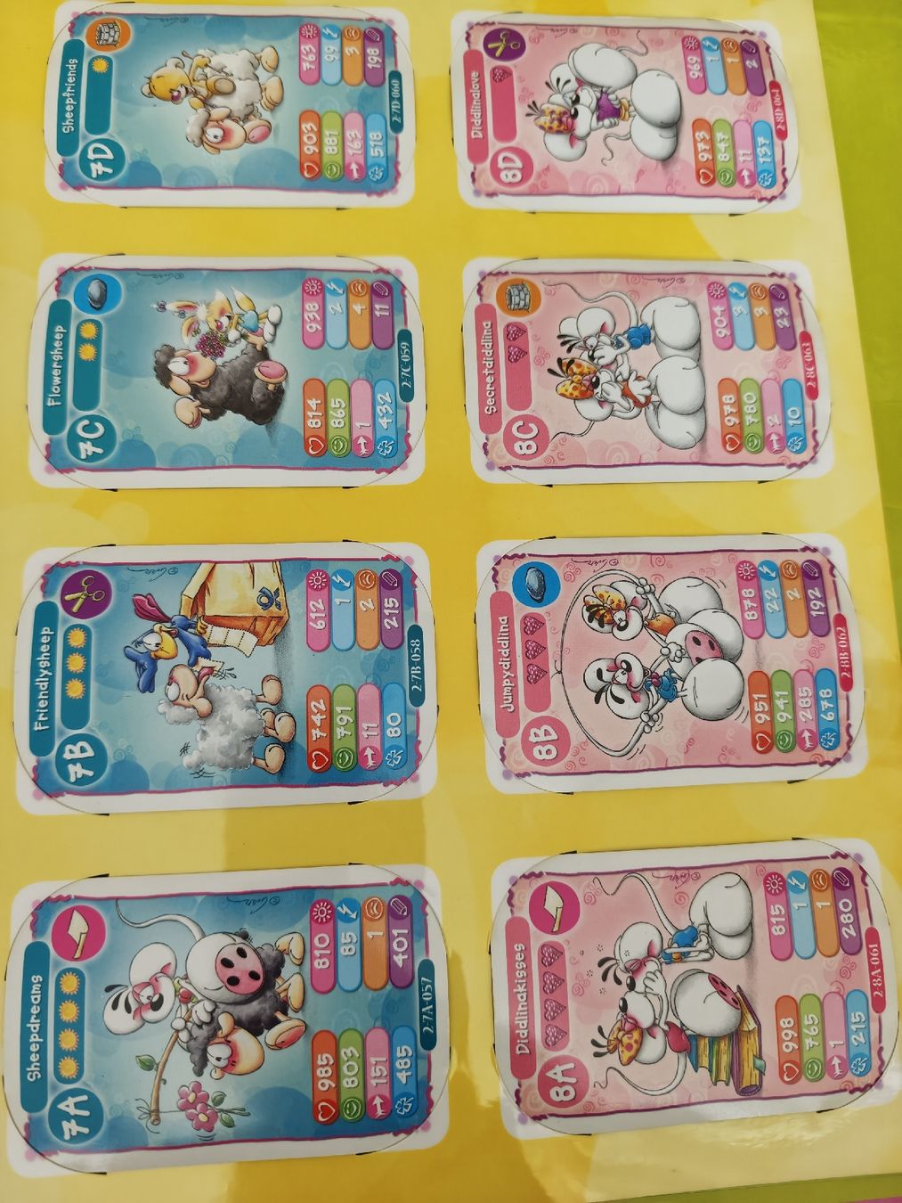 Raccoglitori: Diddl Ordner mit Quardiddl Cards – Usato da Uesslingen venduto da donna0301 2