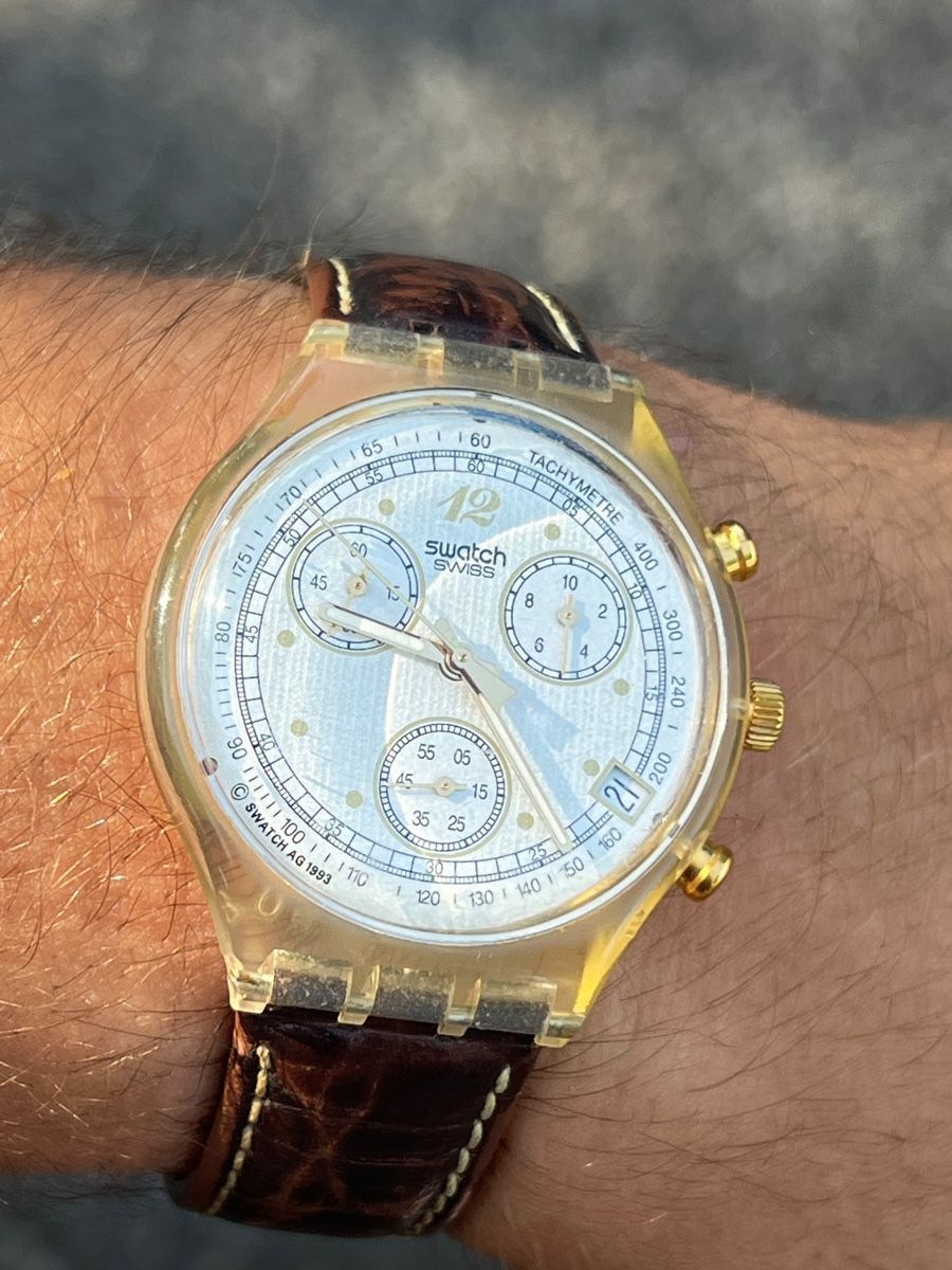 Swatch Uhren: Montre swatch – Gebraucht aus Le Brassus von val_c8d8