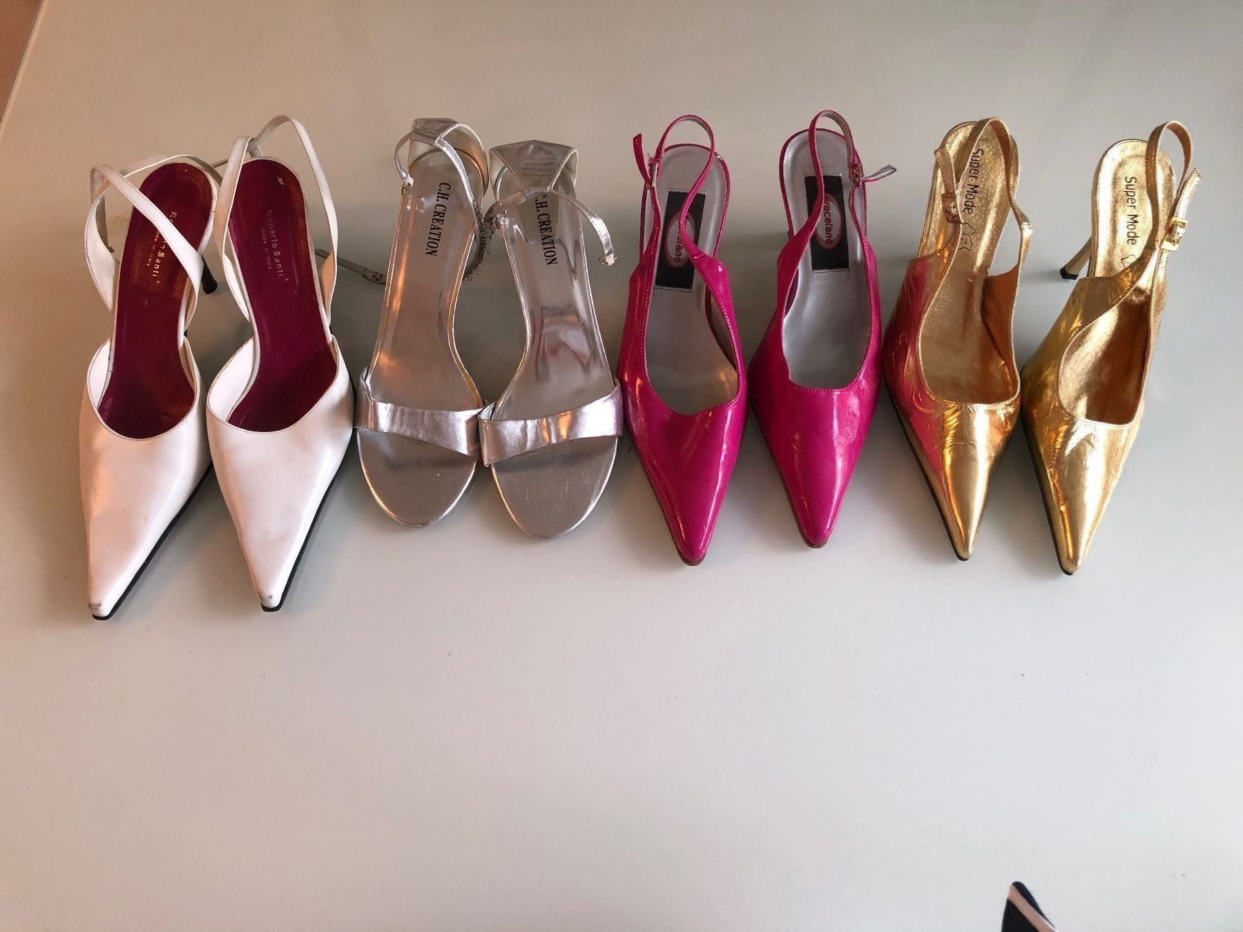 Damenschuhe: 4 paar Hübsche Sommer schuhe – Gebraucht aus Adliswil von Jessik0 4