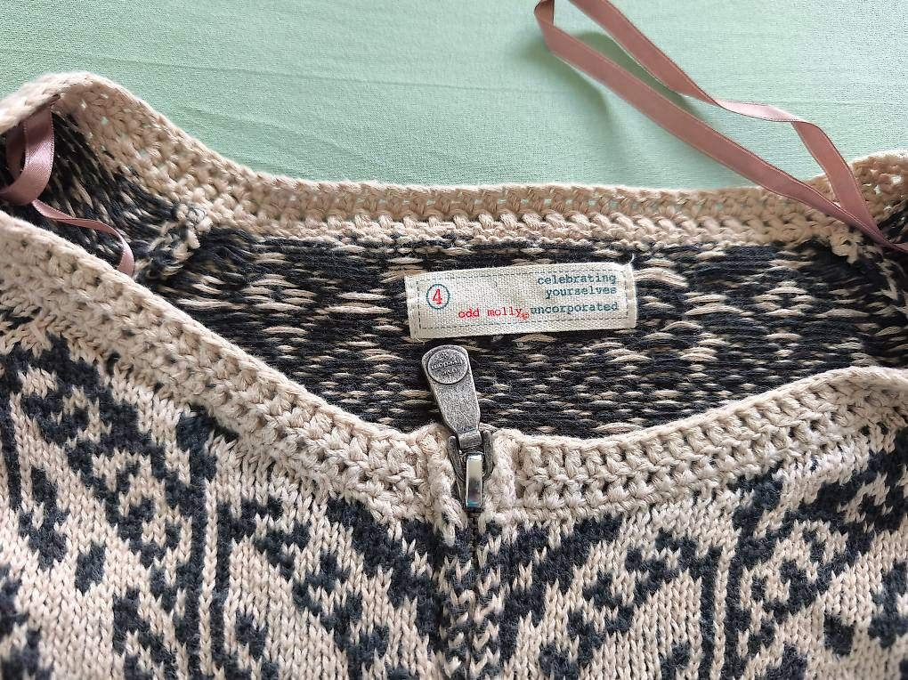 Giacche: Odd Molly Strickjacke Norwegermuster – Usato da Aarau venduto da gurnigel65 1