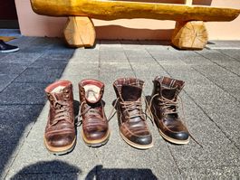 2 Herbstschuhe Leder Warren&Parker Gr. 40
