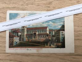 Zürich alt 1906 Liebfrauenkirche AK