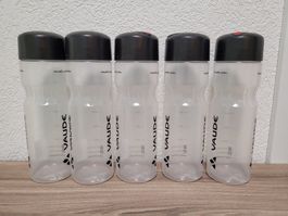 Pack de 5 gourdes / bidons de cyclisme 0,75 - Vaude - Neufs
