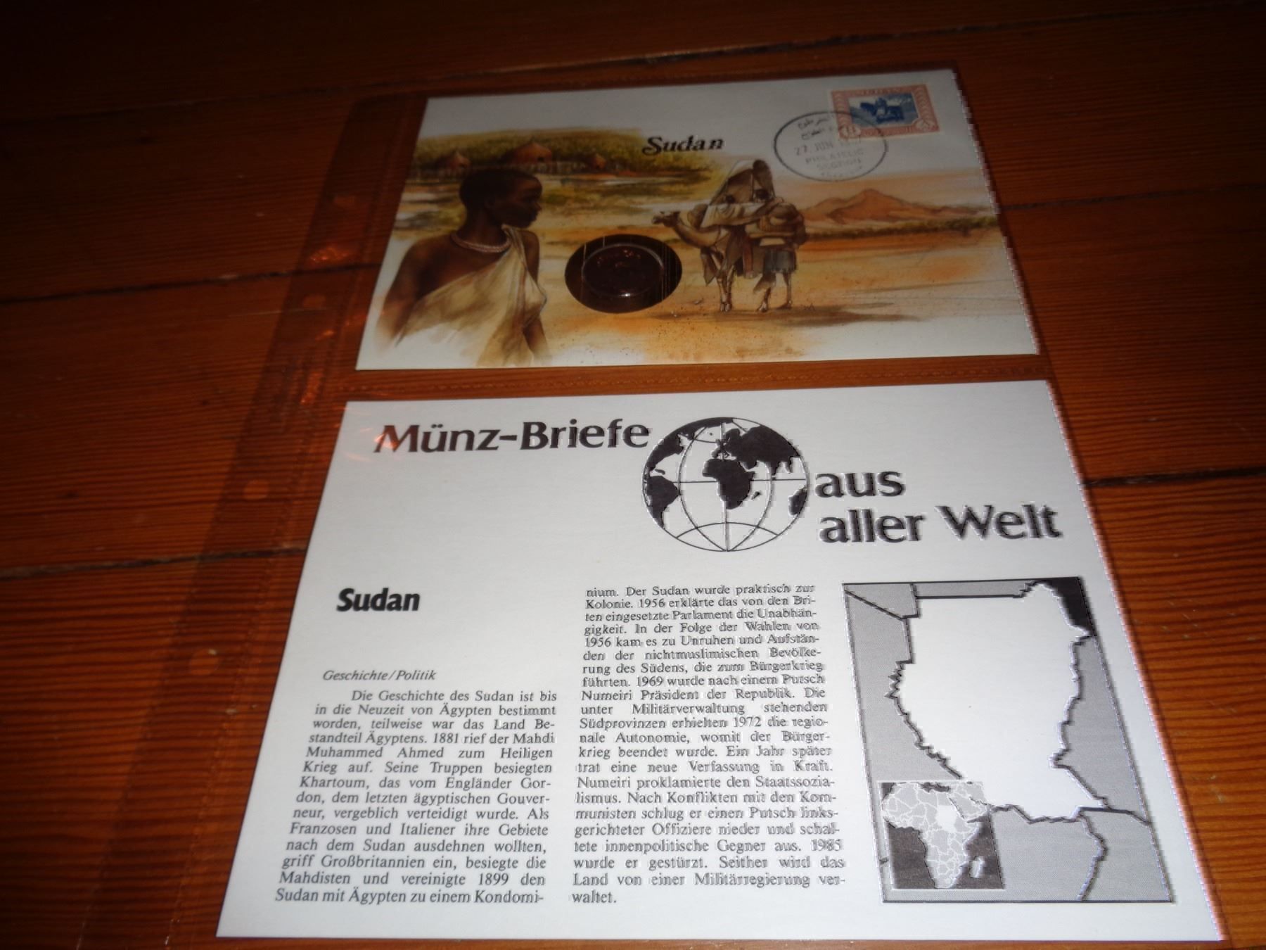 Tutti le monete: Münzbrief Sudan – Usato da Olten venduto da Disc-Verkauf