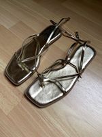Sandales dorées taille 38