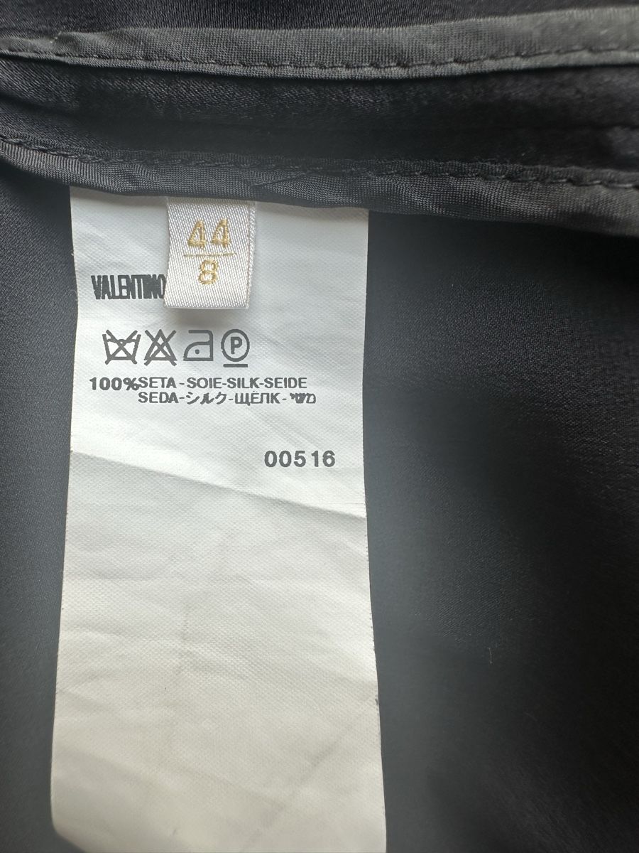 Valentino Kleider: Valentino black silk dress - size IT44 – Gebraucht aus Langnau am Albis von bar_ml6k 4