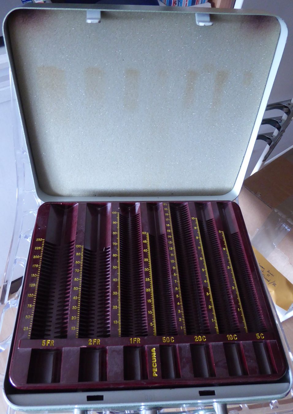 Kassen: Geldkassette mit Münzregister Pecuna – Gebraucht aus Gossau SG von tenerife11 3