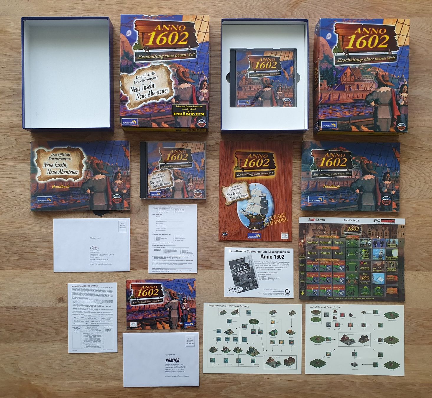 Spiele: PC Game Anno 1602 + Add-On (1998) Big Box Bundle – Gebraucht aus Greifensee von perfectioN88 4