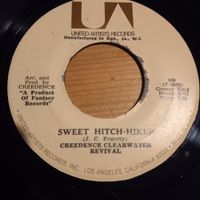 C.C.R. – Sweet Hitch-Hiker / Door To Door, JAMAICAN 7"