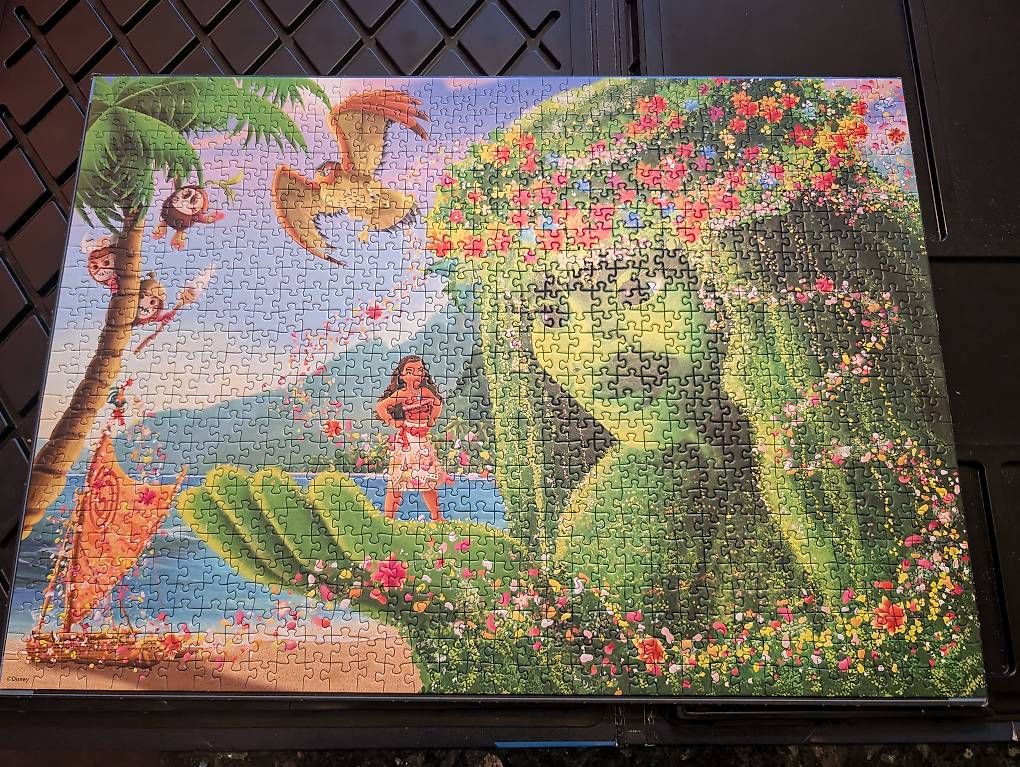 Ravensburger Puzzle: Ravensburger Puzzle Moana - 1000 Teile – Usato da Konolfingen venduto da Honey870 1