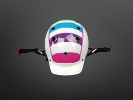 CASCO Mini 2 Kindervelohelm Gr. XS Regenbogen