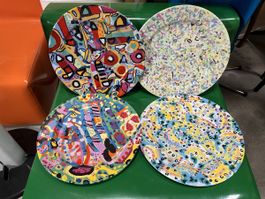 4x  „Art Plate - SUSI KRAMER“