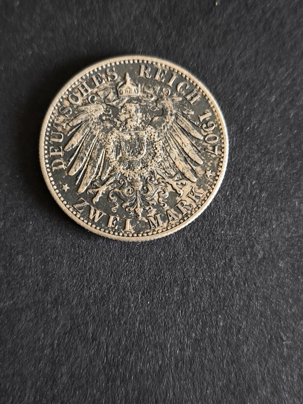 Tutti le monete: Deutsches Kaiserreich / 2 Mark 1907 – Usato da Rorschacherberg venduto da snOOpydOg11 5
