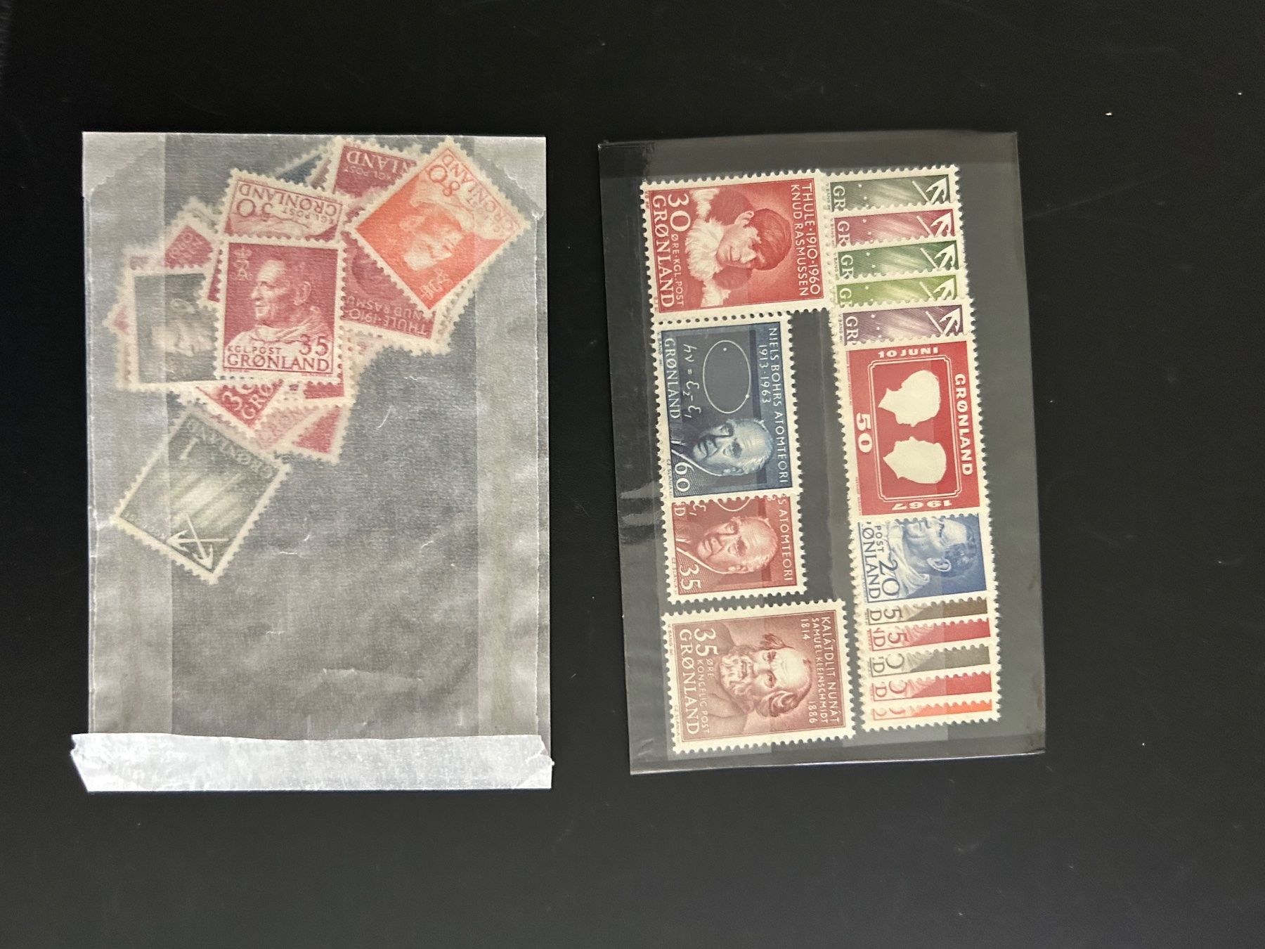 Tutti i francobolli: Briefmarken Grönland, postfrisch – Usato da Seuzach venduto da Parasolmountain