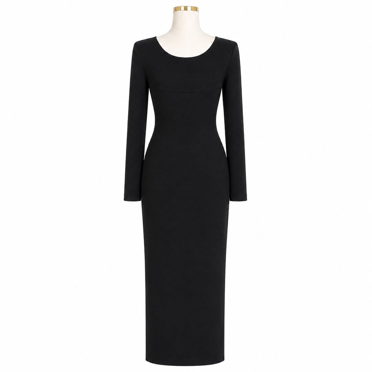 Massimo Dutti Vestiti: Massimo Dutti Schwarzes Kleid – Nuovo (secondo la descrizione) da Aarberg venduto da LovelyThings_ 1