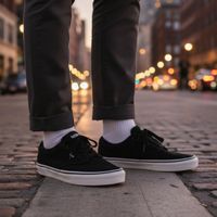 Vans noires, taille 40.5.